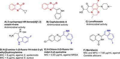 Sustainable synthesis of antibacterial 3-aryl-2H-benzo[b,1,4]oxazin-2-ones via SNAr Csp2–Csp2 coupling